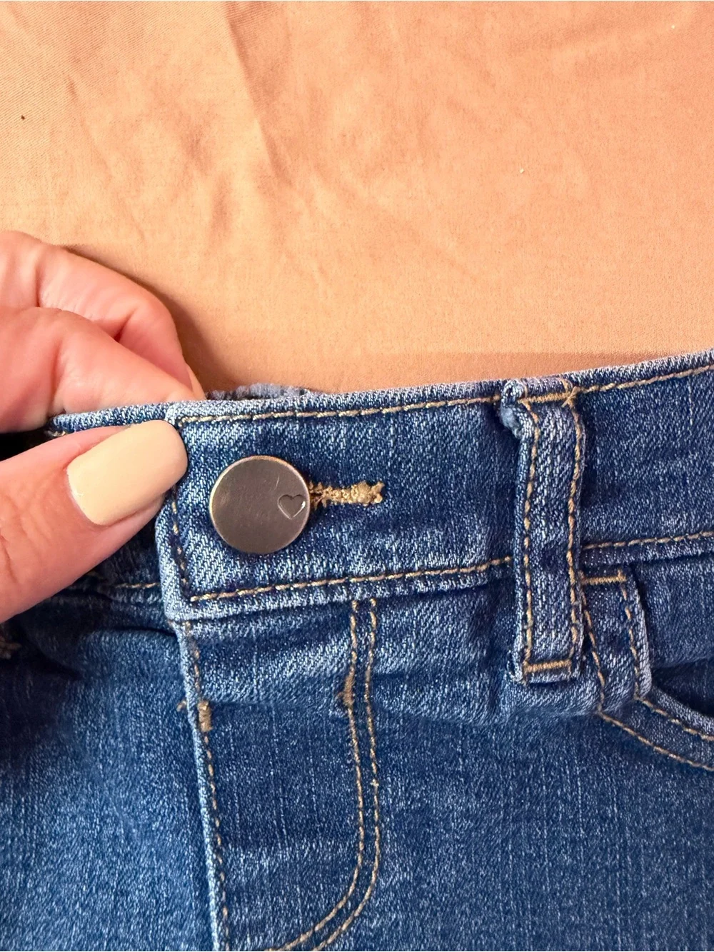 The Children's Place Blue Denim Mini Skirt Duo